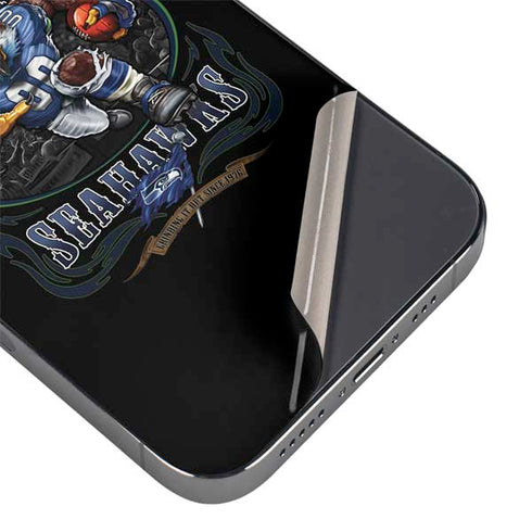 Liquid Blue NFL Seattle Seahawks Running Back iPhone 14 Pro Max Skin