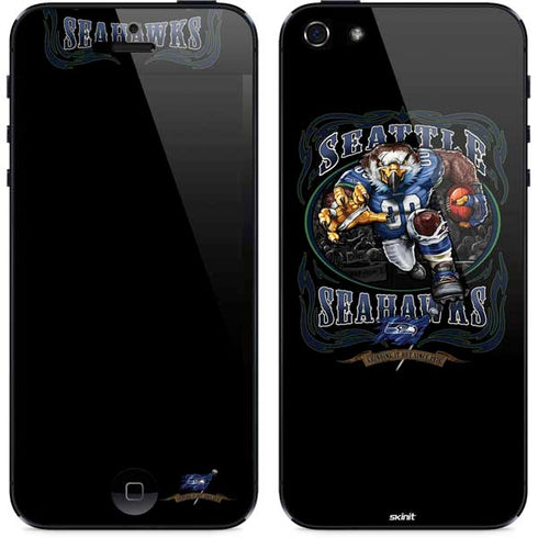 Liquid Blue NFL Seattle Seahawks Running Back iPhone 5/5s/5SE Skin