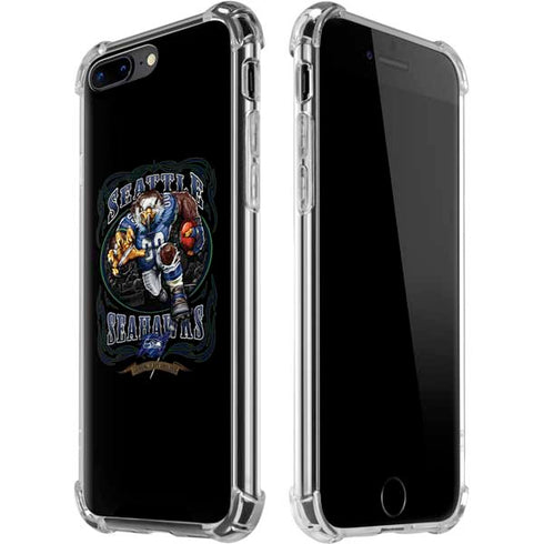 Liquid Blue NFL Seattle Seahawks Running Back iPhone 7/8 Plus Clear Case