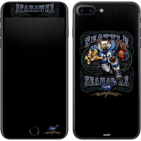 Liquid Blue NFL Seattle Seahawks Running Back iPhone 7 Plus Skin