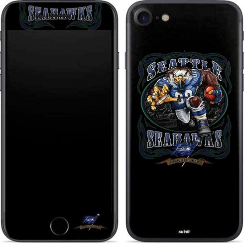 Liquid Blue NFL Seattle Seahawks Running Back iPhone 7 Skin