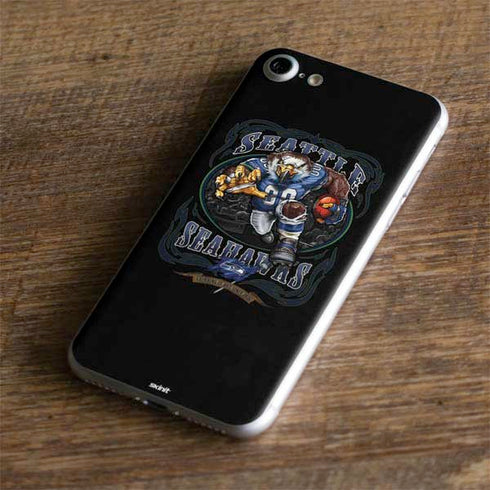 Liquid Blue NFL Seattle Seahawks Running Back iPhone 7 Skin