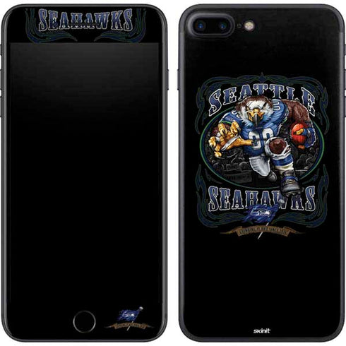 Liquid Blue NFL Seattle Seahawks Running Back iPhone 8 Plus Skin