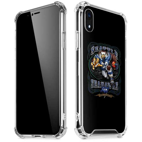 Liquid Blue NFL Seattle Seahawks Running Back iPhone XR Clear Case