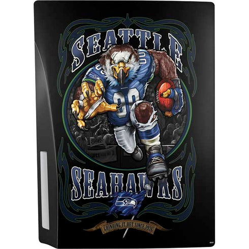 Liquid Blue NFL Seattle Seahawks Running Back PS5 Bundle Skin
