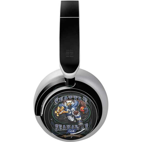 Liquid Blue NFL Seattle Seahawks Running Back Surface Headphones Skin