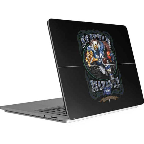 Liquid Blue NFL Seattle Seahawks Running Back Surface Laptop Studio Skin