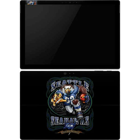 Liquid Blue NFL Seattle Seahawks Running Back Surface Pro 6 Skin