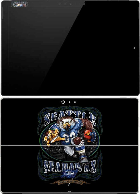 Liquid Blue NFL Seattle Seahawks Running Back Surface Pro (2017) Skin