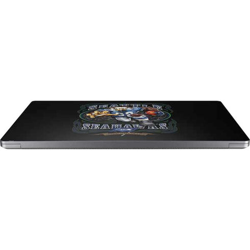 Liquid Blue NFL Seattle Seahawks Running Back Universal Laptop 16.6in (13.4 x 9.7in) Skin