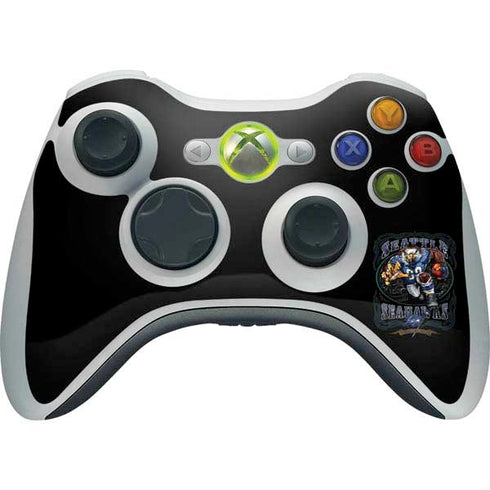 Liquid Blue NFL Seattle Seahawks Running Back Xbox 360 Wireless Controller Skin