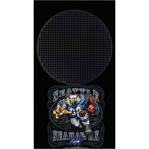 Liquid Blue NFL Seattle Seahawks Running Back Xbox Series S Bundle Skin