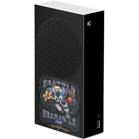 Liquid Blue NFL Seattle Seahawks Running Back Xbox Series S Console Skin