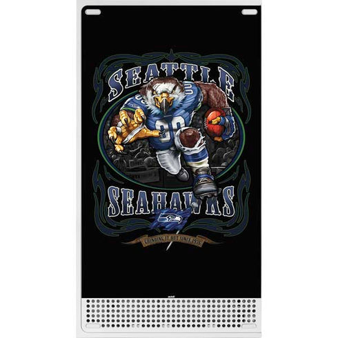Liquid Blue NFL Seattle Seahawks Running Back Xbox Series S Console Skin