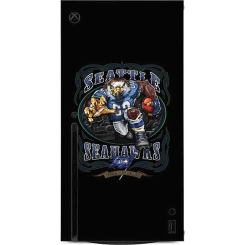 Liquid Blue NFL Seattle Seahawks Running Back Xbox Series X Console Skin