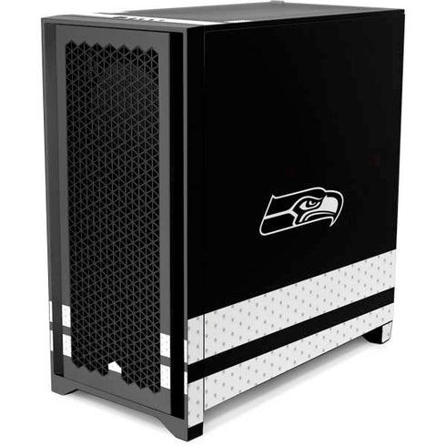 NFL Seattle Seahawks Shutout Corsair 4000D Tempered Glass Mid-Tower ATX Case Skin