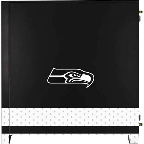 NFL Seattle Seahawks Shutout Corsair 4000D Tempered Glass Mid-Tower ATX Case Skin