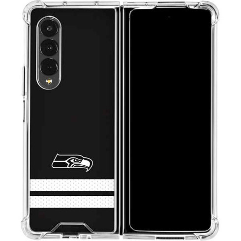 NFL Seattle Seahawks Shutout Galaxy Z Fold4 5G Clear Case