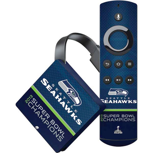 NFL Seattle Seahawks Super Bowl XLVIII Amazon Fire TV Skin