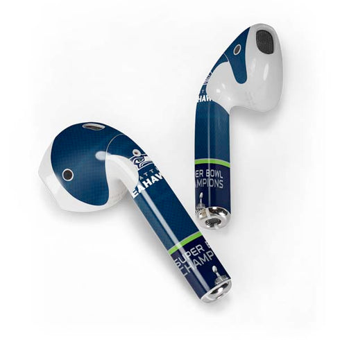 NFL Seattle Seahawks Super Bowl XLVIII Apple AirPods Skin