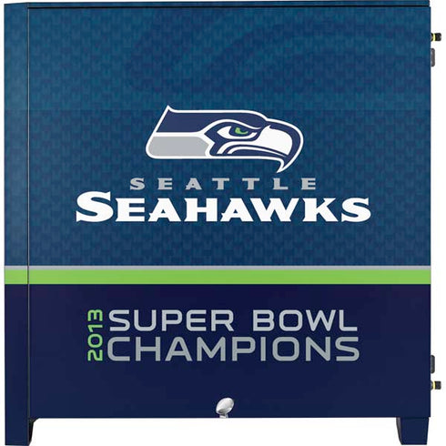 NFL Seattle Seahawks Super Bowl XLVIII Corsair 4000D Tempered Glass Mid-Tower ATX Case Skin