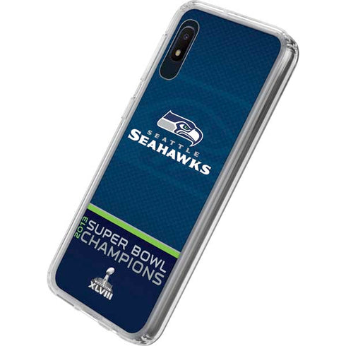 NFL Seattle Seahawks Super Bowl XLVIII Galaxy A10e Clear Case