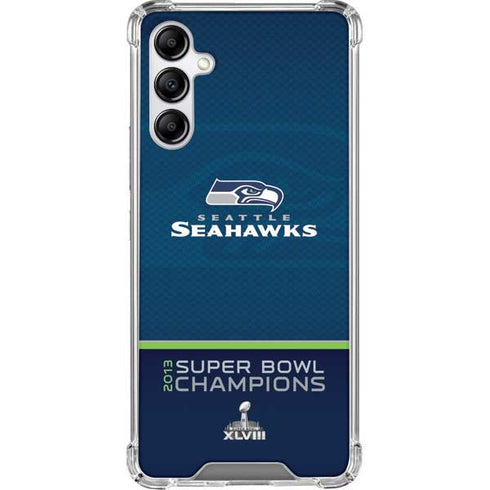 NFL Seattle Seahawks Super Bowl XLVIII Galaxy A14 5G Clear Case