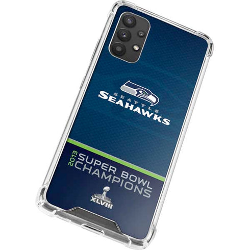NFL Seattle Seahawks Super Bowl XLVIII Galaxy A32 5G Clear Case