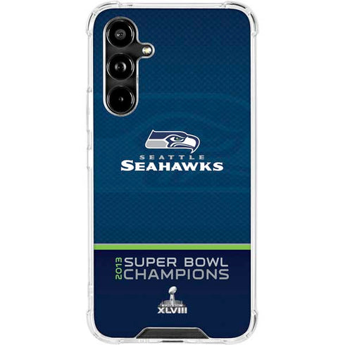 NFL Seattle Seahawks Super Bowl XLVIII Galaxy A54 5G Clear Case
