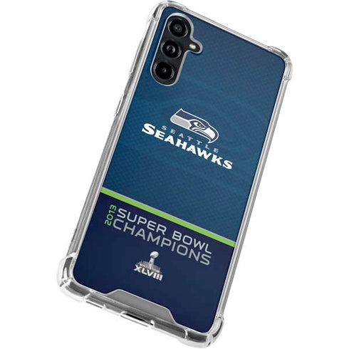 NFL Seattle Seahawks Super Bowl XLVIII Galaxy A54 5G Clear Case