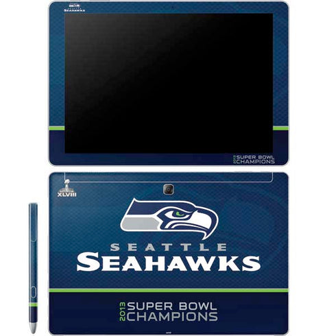 NFL Seattle Seahawks Super Bowl XLVIII Galaxy Book 12in Skin
