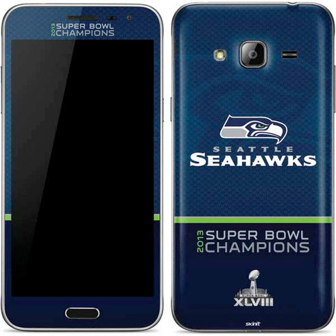 NFL Seattle Seahawks Super Bowl XLVIII Galaxy J3 Skin