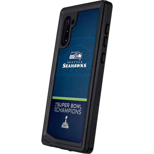 NFL Seattle Seahawks Super Bowl XLVIII Galaxy Note 10 Waterproof Case
