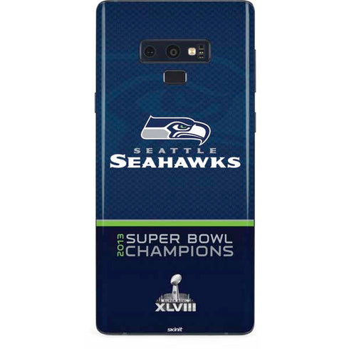NFL Seattle Seahawks Super Bowl XLVIII Galaxy Note 9 Skin
