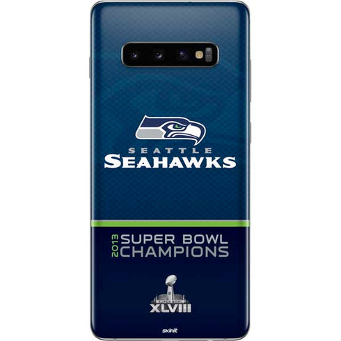 NFL Seattle Seahawks Super Bowl XLVIII Galaxy S10 Plus Skin