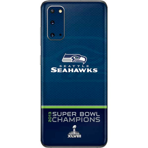 NFL Seattle Seahawks Super Bowl XLVIII Galaxy S20 Skin