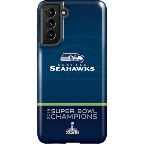 NFL Seattle Seahawks Super Bowl XLVIII Galaxy S21 Plus 5G Pro Case