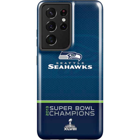 NFL Seattle Seahawks Super Bowl XLVIII Galaxy S21 Ultra 5G Pro Case