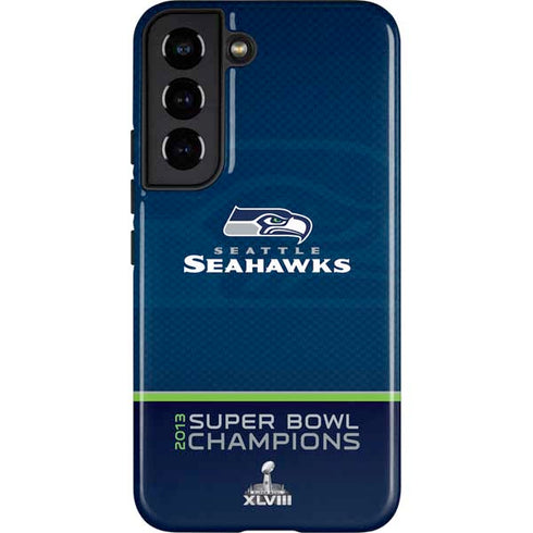 NFL Seattle Seahawks Super Bowl XLVIII Galaxy S22 Pro Case