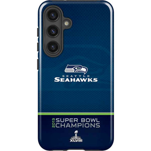 NFL Seattle Seahawks Super Bowl XLVIII Galaxy S24 Plus Impact Case