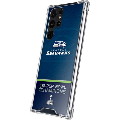 NFL Seattle Seahawks Super Bowl XLVIII Galaxy S24 Ultra Clear Case