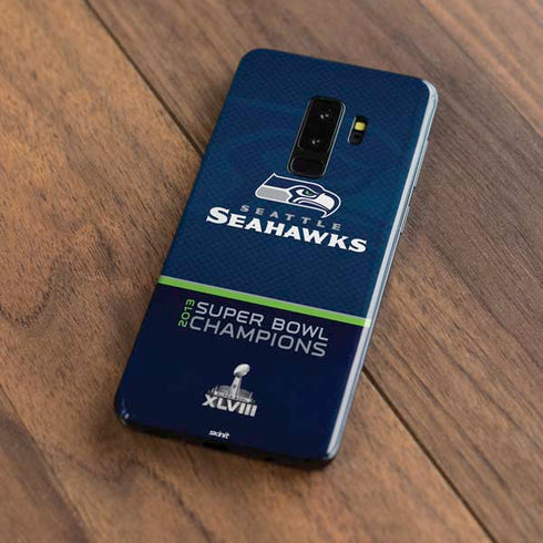 NFL Seattle Seahawks Super Bowl XLVIII Galaxy S9 Plus Skin