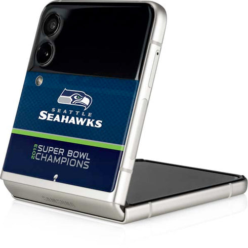 NFL Seattle Seahawks Super Bowl XLVIII Galaxy Z Flip3 5G Skin
