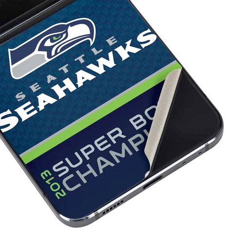 NFL Seattle Seahawks Super Bowl XLVIII Galaxy Z Flip5 5G Skin