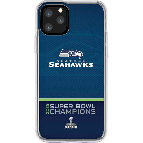 NFL Seattle Seahawks Super Bowl XLVIII iPhone 11 Pro Clear Case