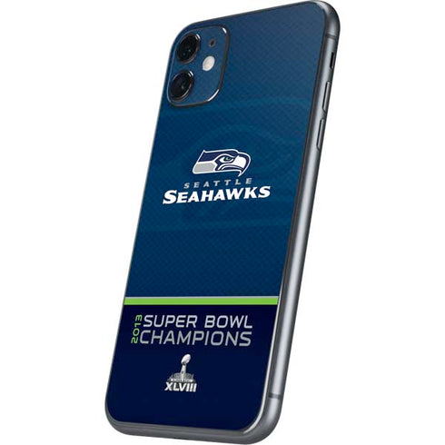 NFL Seattle Seahawks Super Bowl XLVIII iPhone 11 Skin