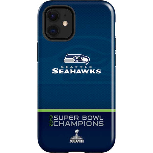 NFL Seattle Seahawks Super Bowl XLVIII iPhone 12 Mini Impact Case