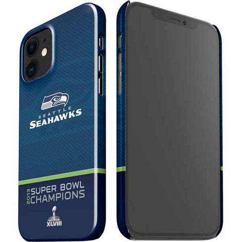 NFL Seattle Seahawks Super Bowl XLVIII iPhone 12 Mini Lite Case