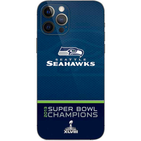 NFL Seattle Seahawks Super Bowl XLVIII iPhone 12 Pro Skin