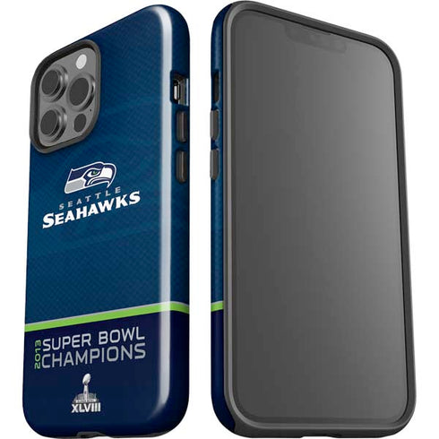 NFL Seattle Seahawks Super Bowl XLVIII iPhone 13 Pro Max Impact Case